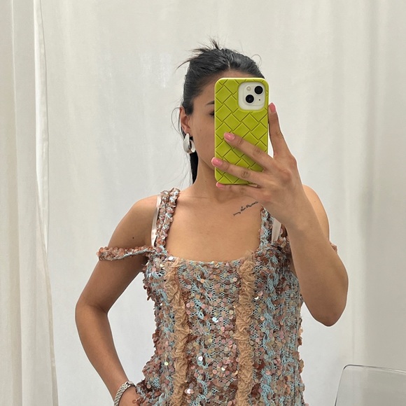 Anna Molinari sequins coquette top - Picture 4 of 4